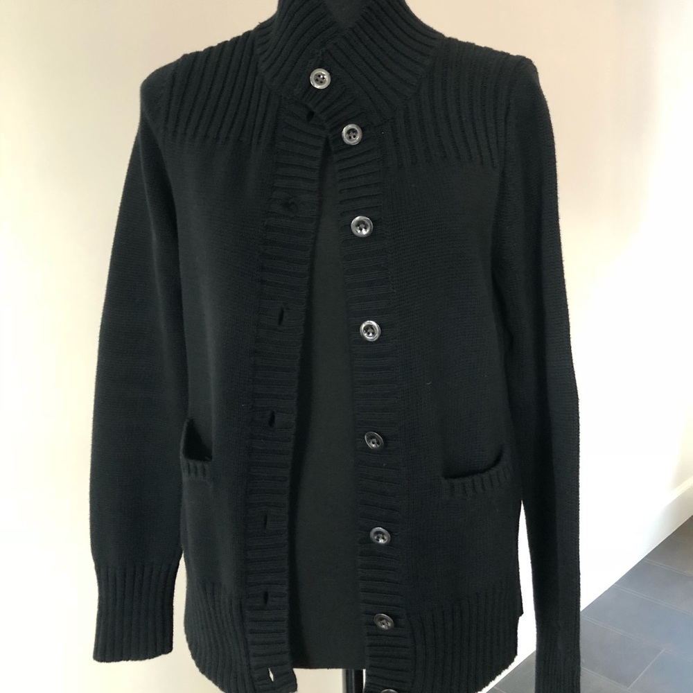 BR Black cable cardigan
